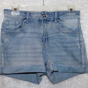 Wax Jean Collection size Med women embellished denim shorts